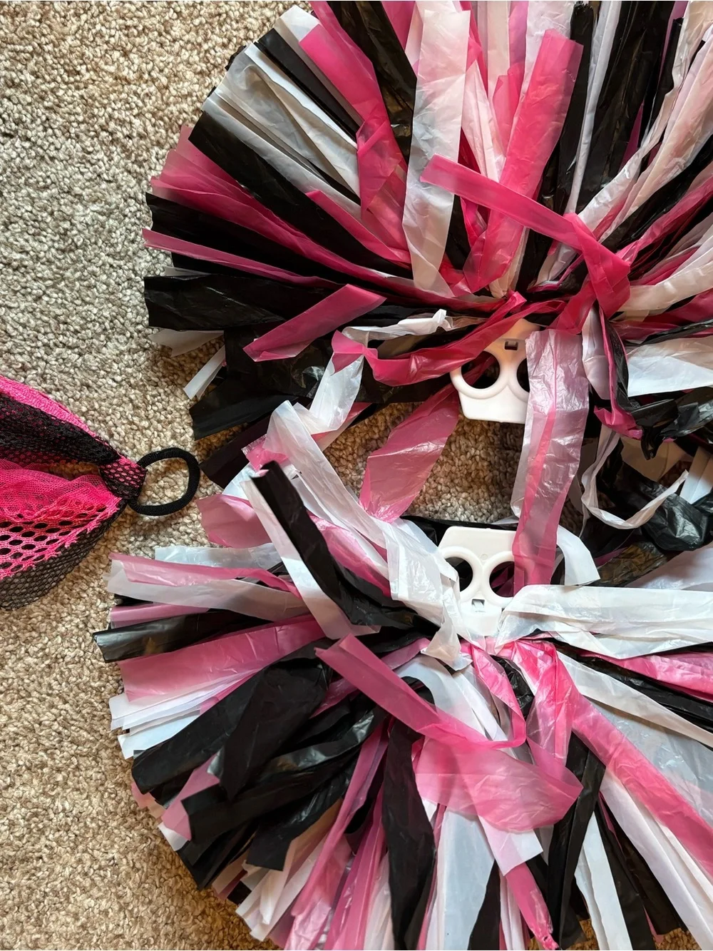 Spirit Kids Black and Pink Skull Cheerleader Costume
